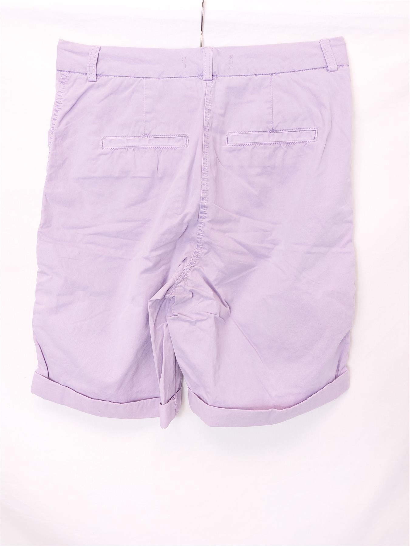 Women's Cotton Rich High Waisted Chino Shorts