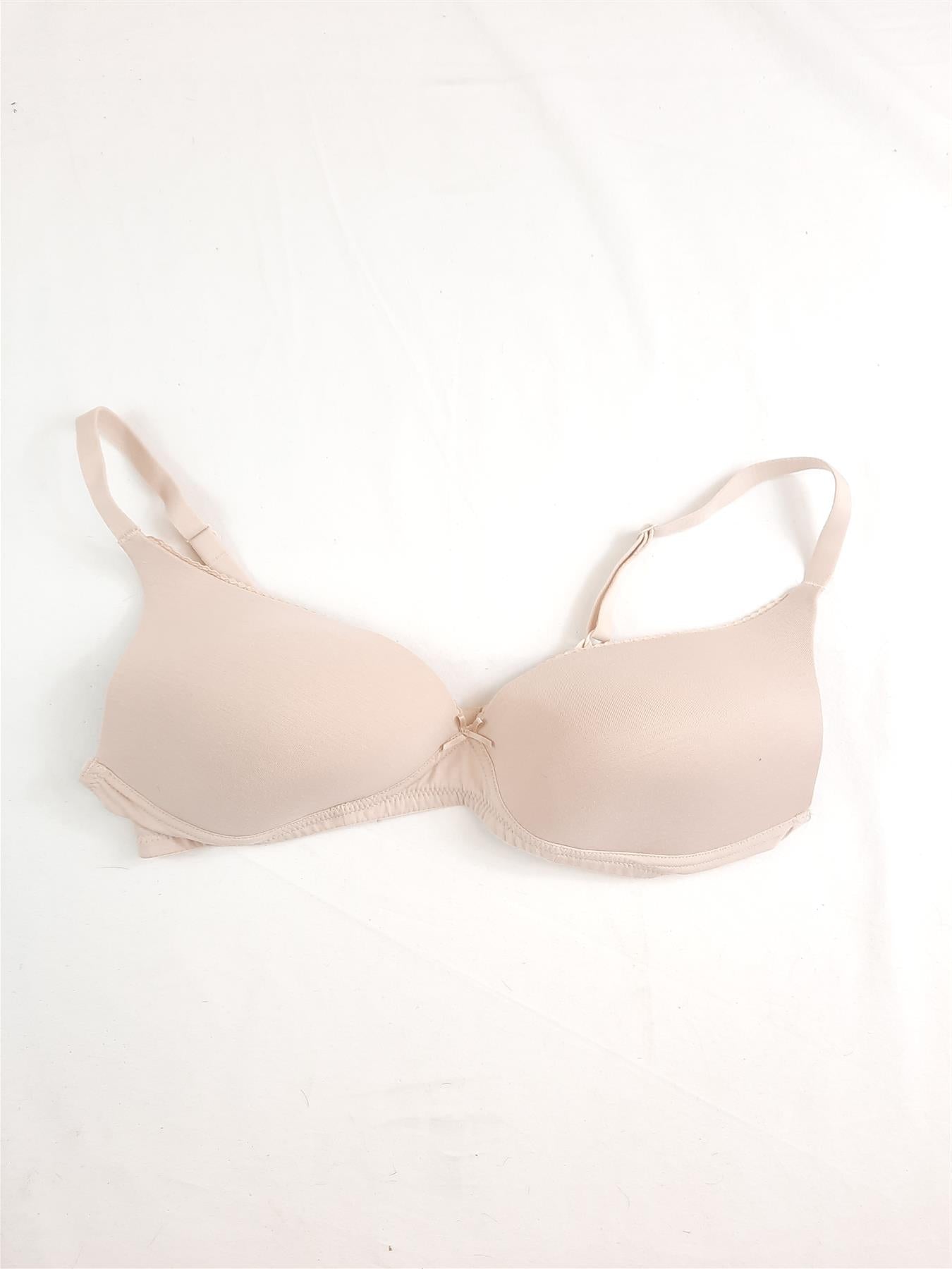 M S Cotton-Rich Lounge Bra Non-Wired Lightly-Padded Soft Comfort Brand New