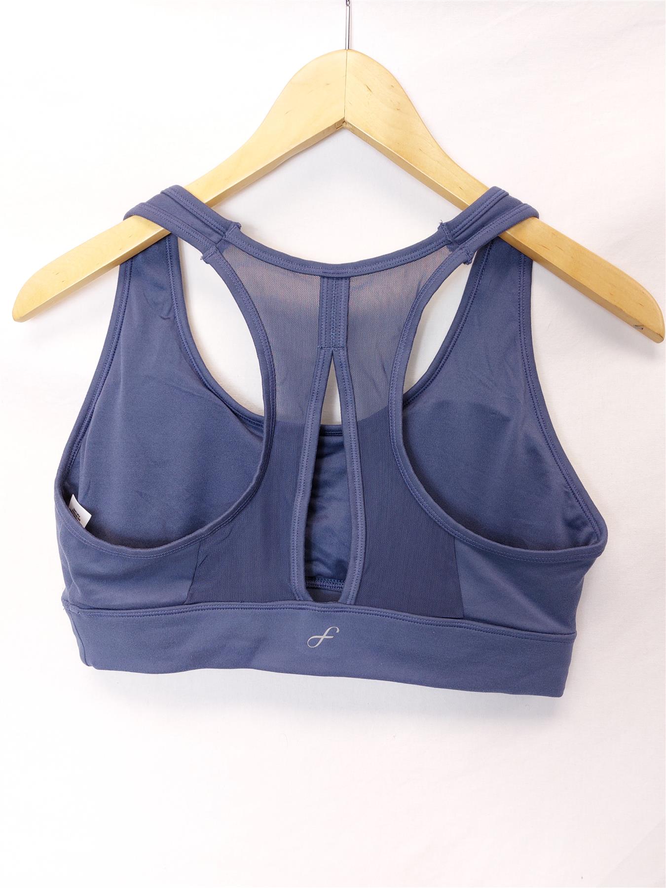 Yoga Top Sports Bra Freely Academy Non-Wired Removable Padding Medium Impact Gym