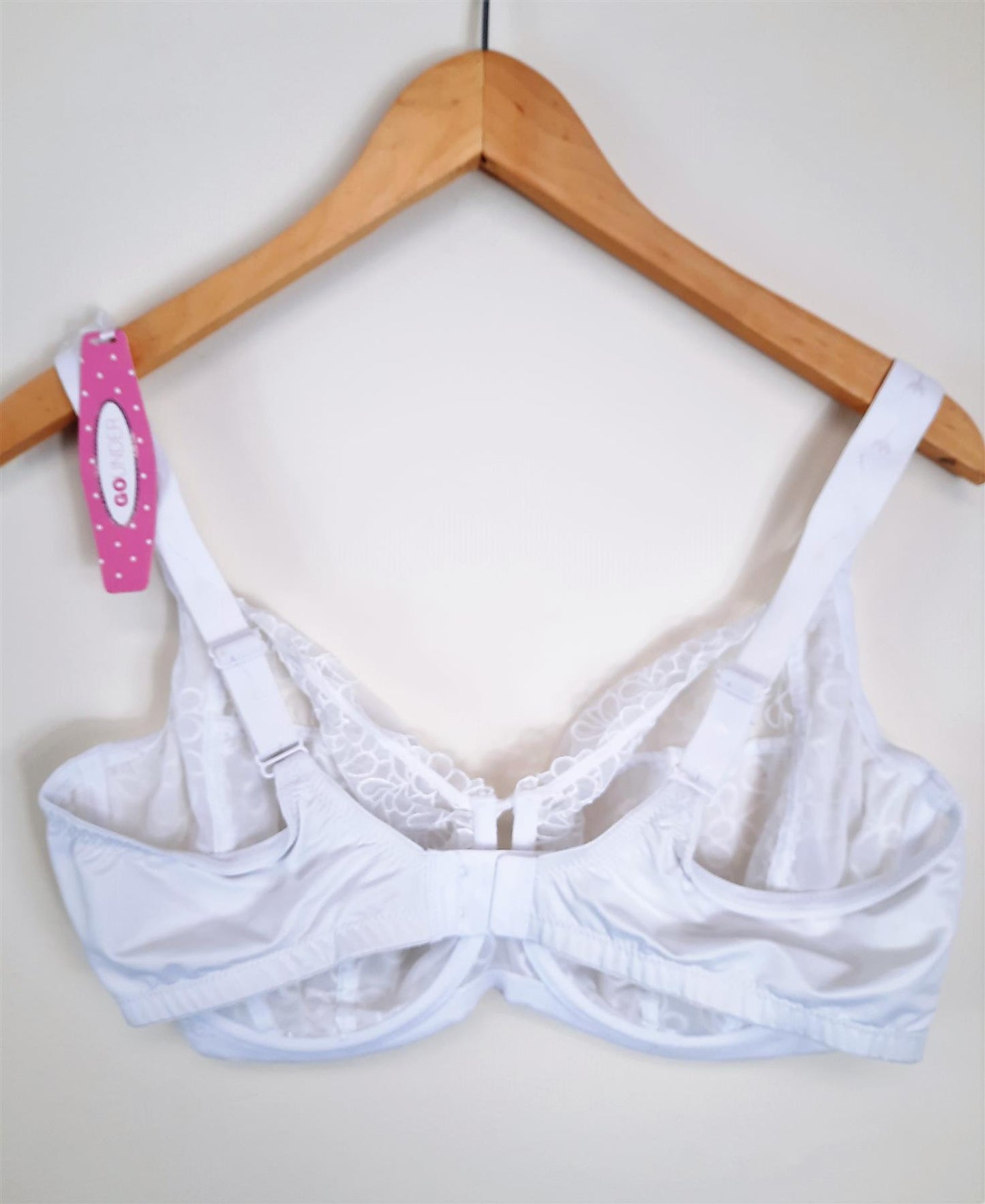 2pk GoUnder Underwired Bras Non-Padded Lace Comfort Shop Soiled Multipack New