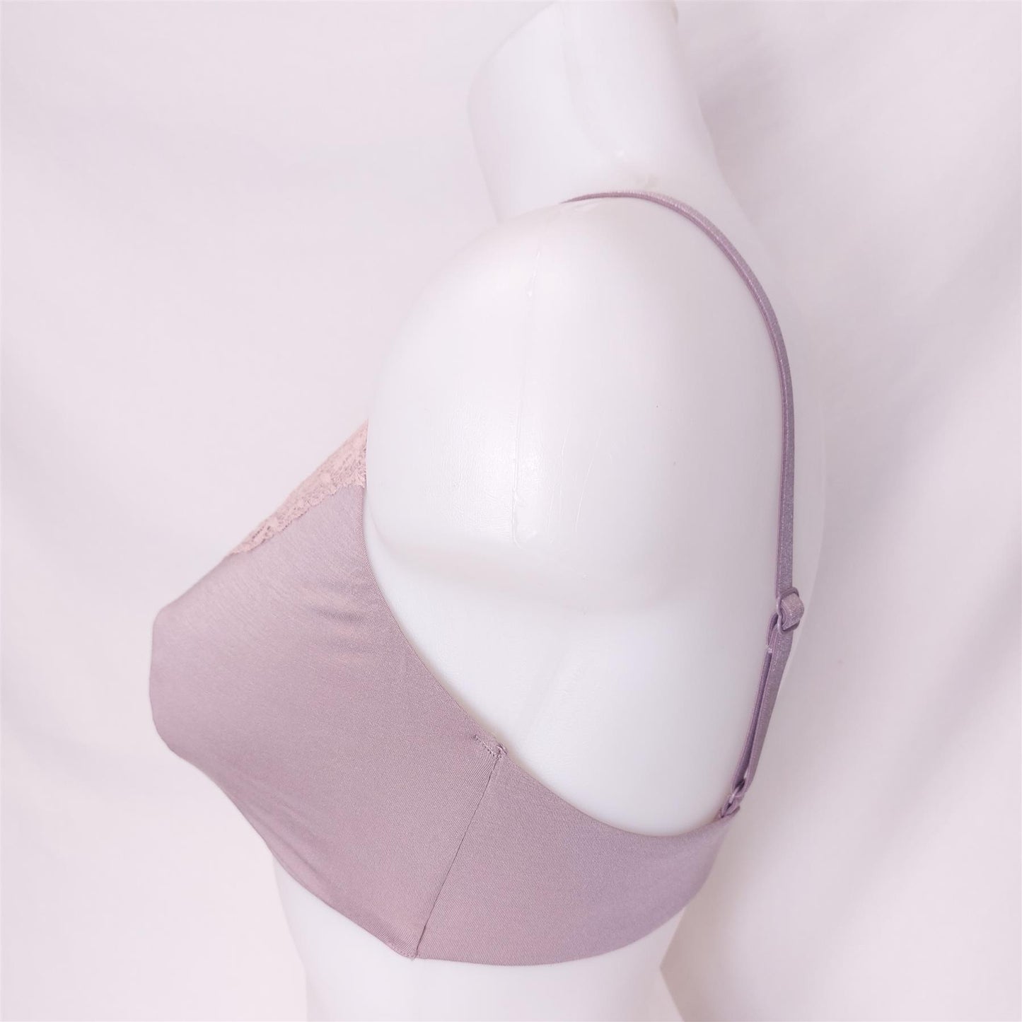 Oysho Modal Comfort Bra Soft Lace Non-Wired Non-Padded Brand New