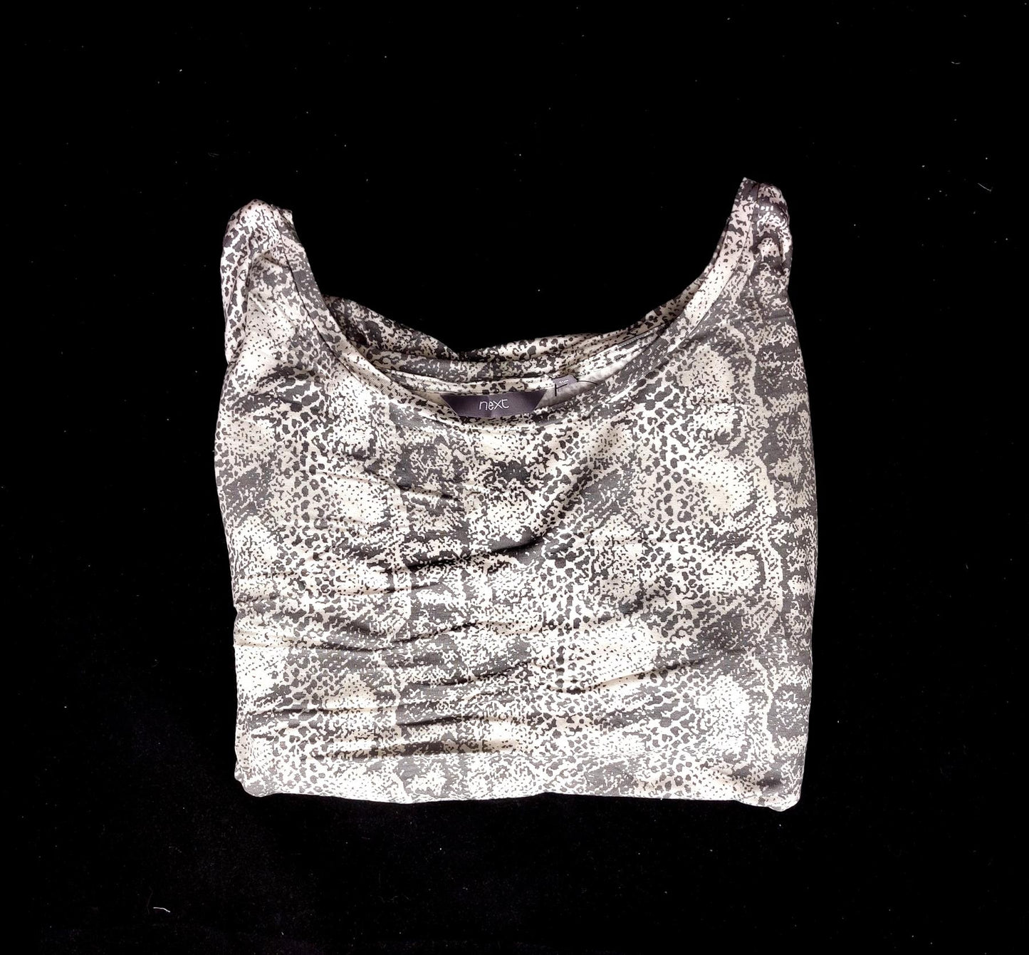 Ex Chainstore Women's T-Shirt Snake Print Summer Party Brand New
