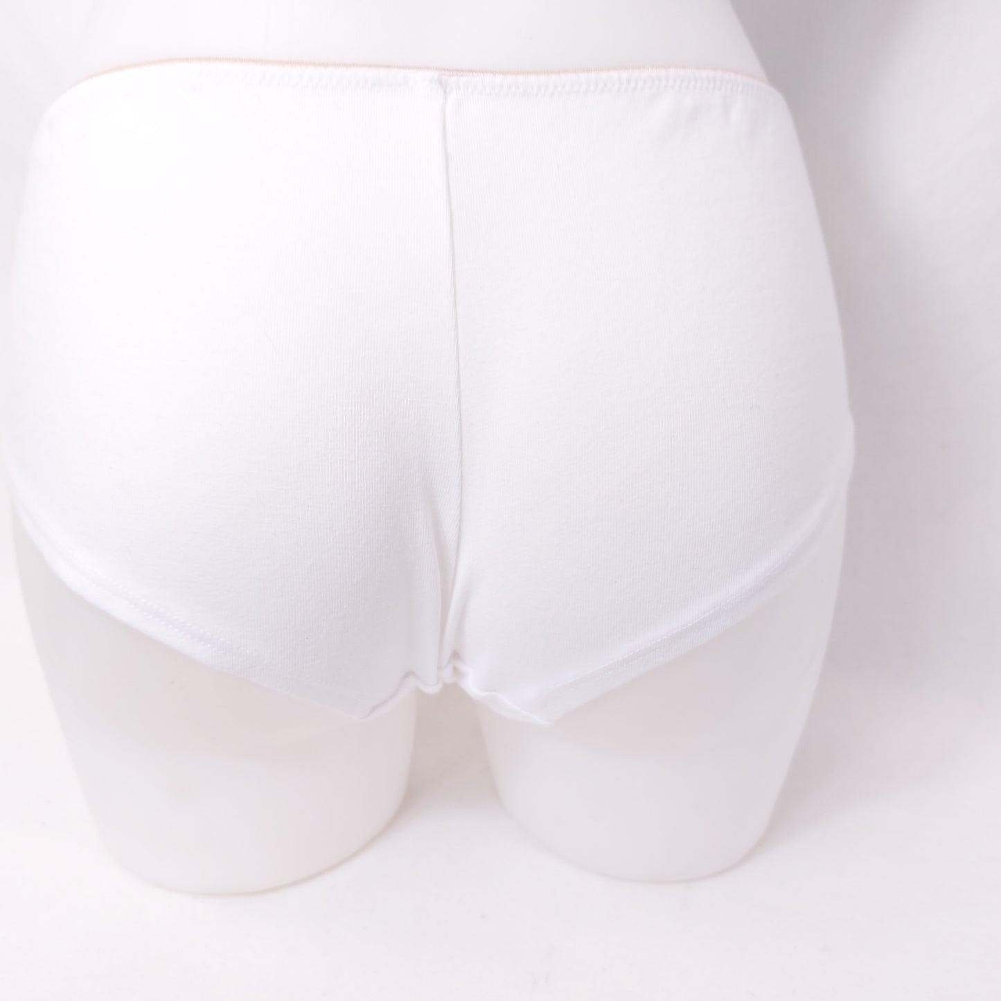 White Embroidered Short Brief Knickers 3xPairs