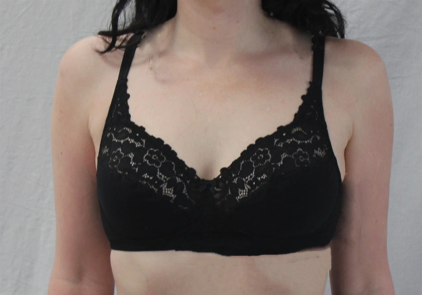 Floral Daisy Lace Non-Padded Non-Wired Cool Comfort Full Cup Bra