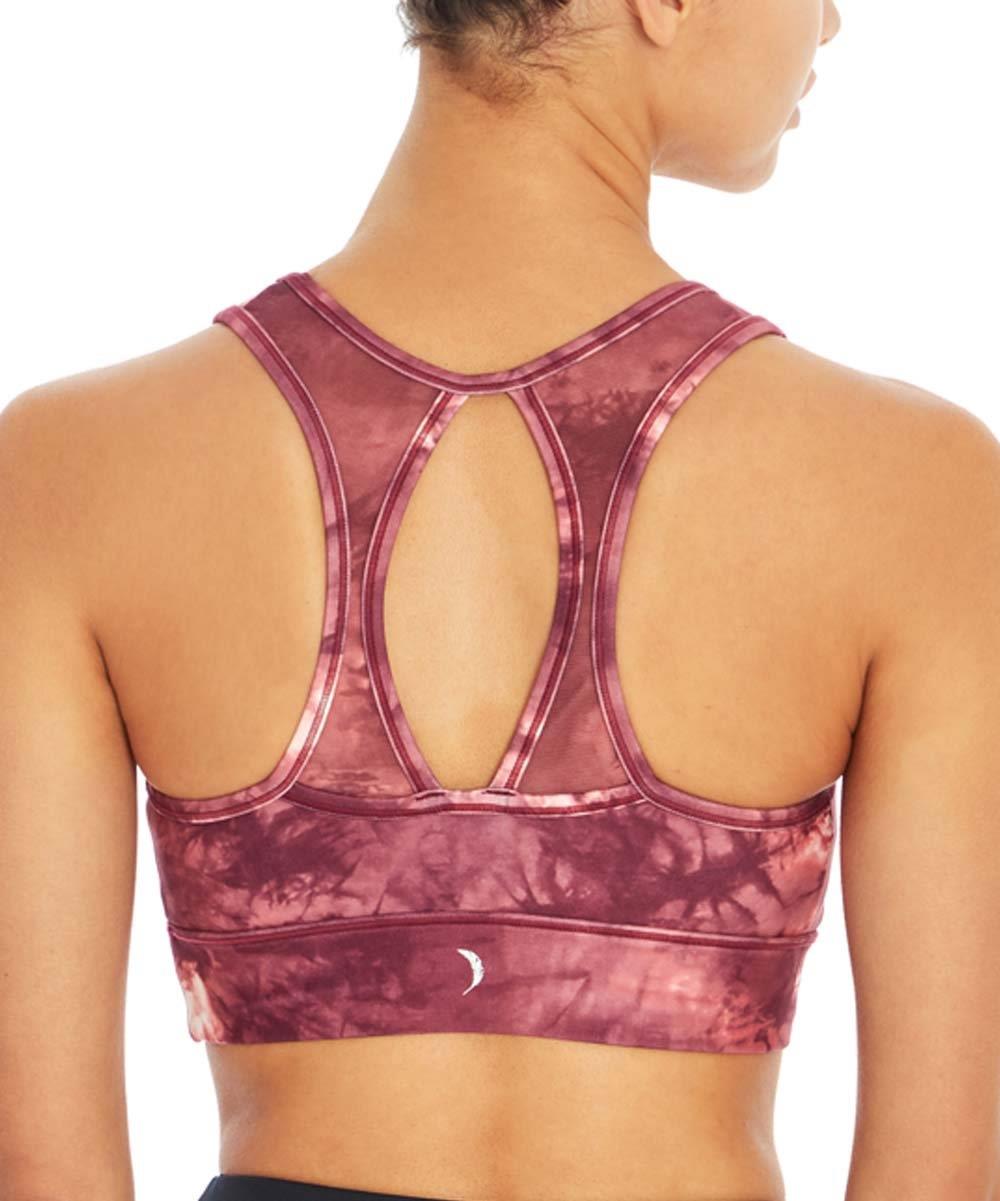 Yoga Top Sports Bra Jessica Simpson High Impact Non-Wired Removable Padding Gym