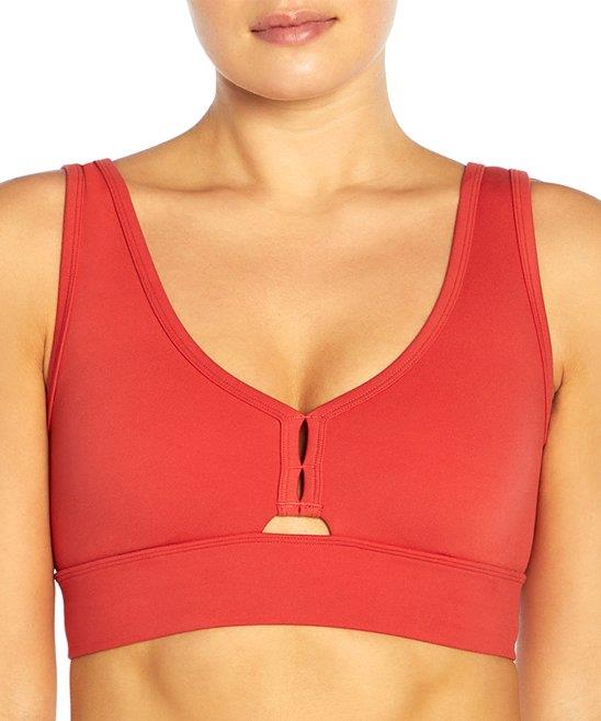Jessica Simpson Sports Bra Yoga Gym Top Non-Wired Removable Padding Soft Comfort