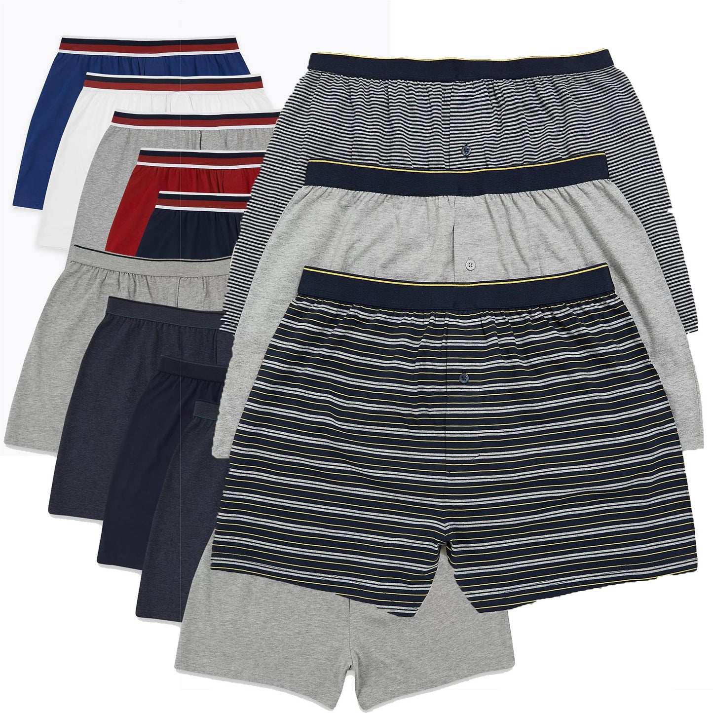 Loose fit Boxer Shorts 3-Pack