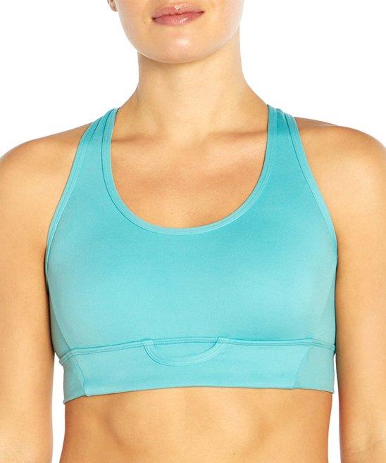Marika Sports Bra Gym Top Removable Padding Non-Wired Crossback Moisture Wicking