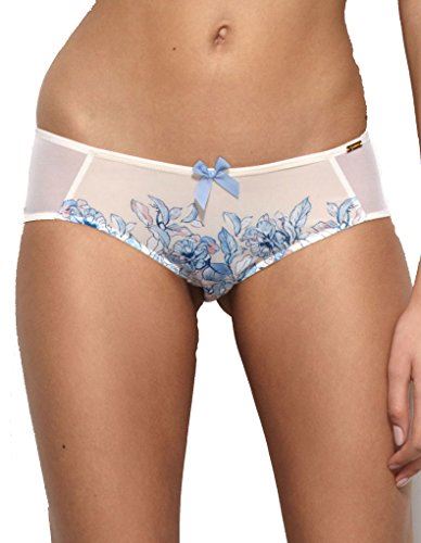 Gossard China Blue Short Brief Knickers Floral Print 12304 New Lingerie
