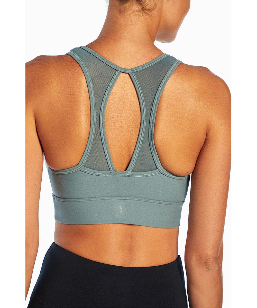 Yoga Top Sports Bra Jessica Simpson High Impact Non-Wired Removable Padding Gym