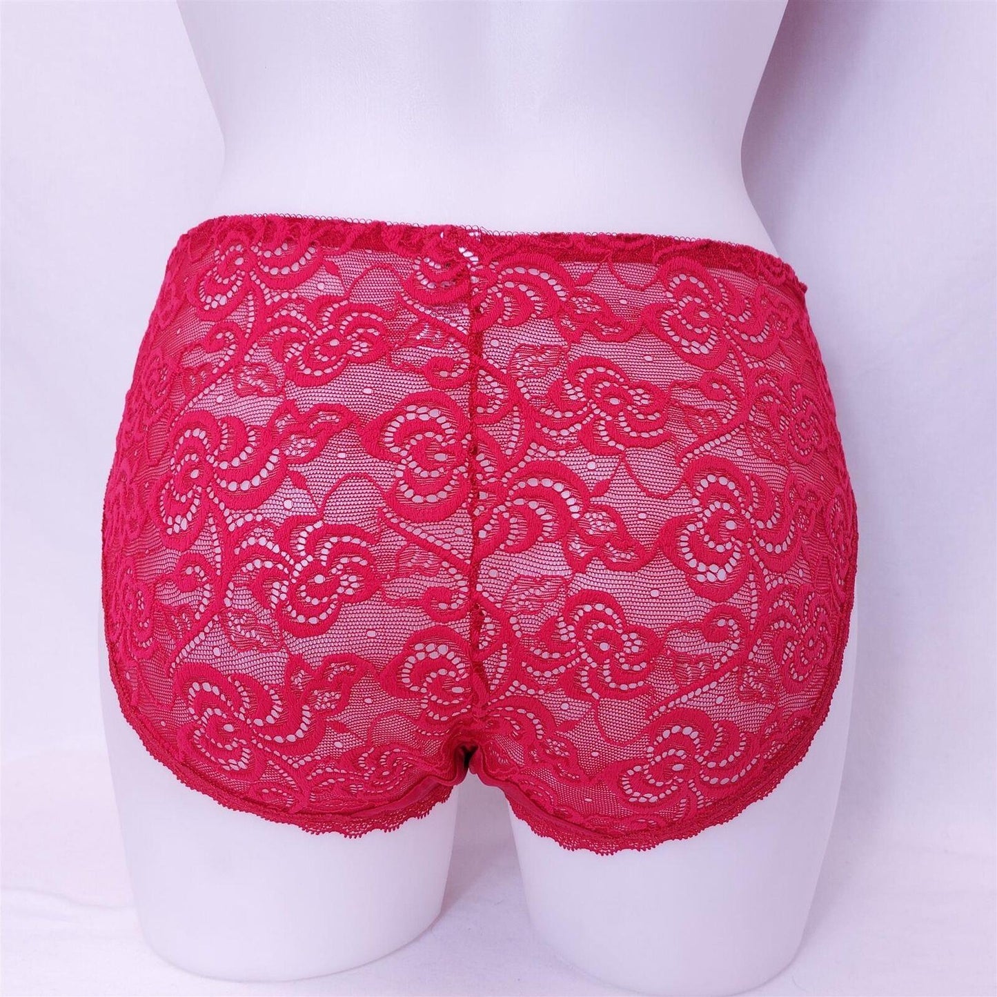 2-Pack Berlei Lace Brief Knickers Comfort Heaven Brand New Passion Red Multipack