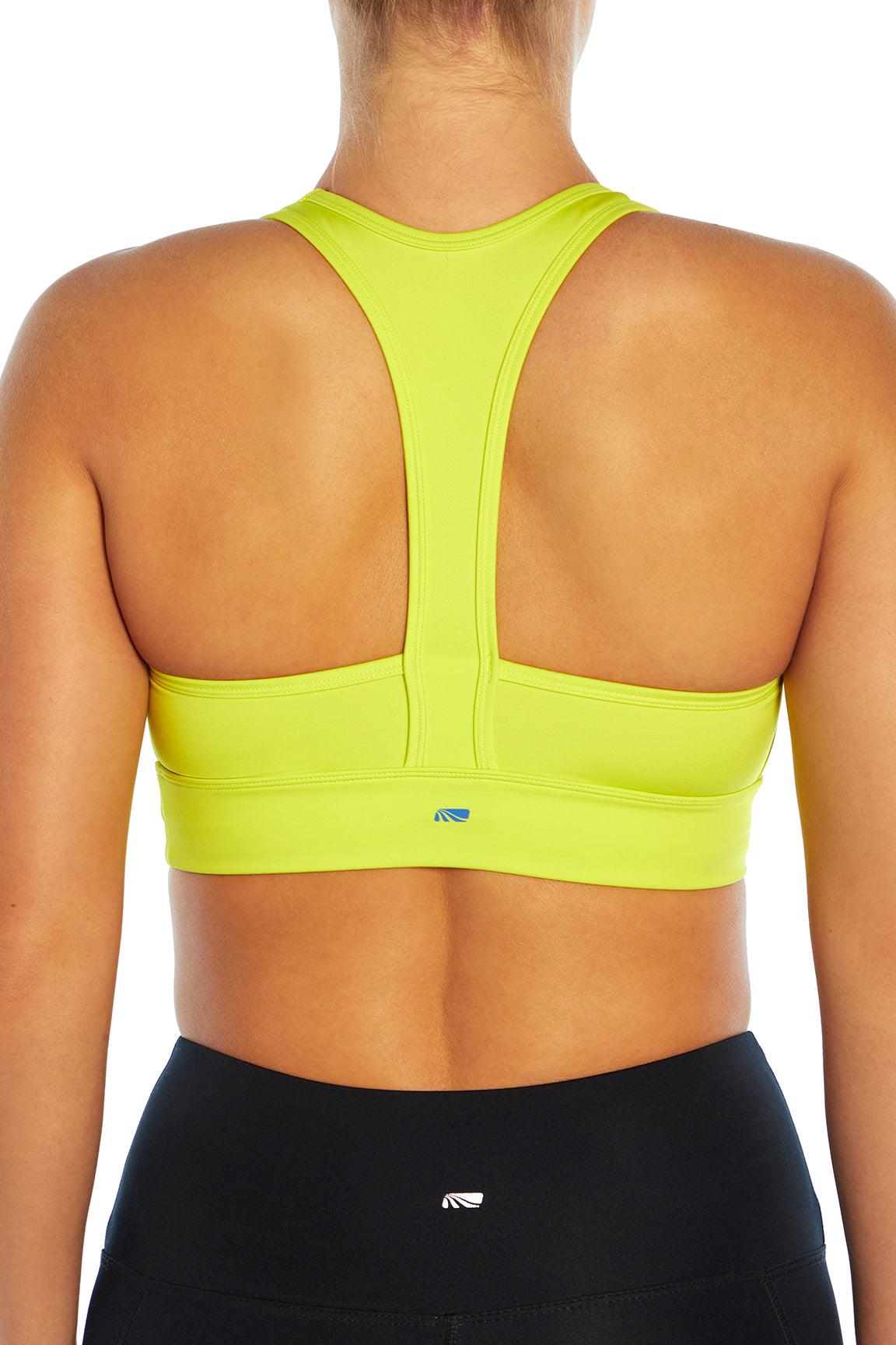 Marika Medium Impact Sports Bra Non-Wired Removable Padding Gym Top Cycle House