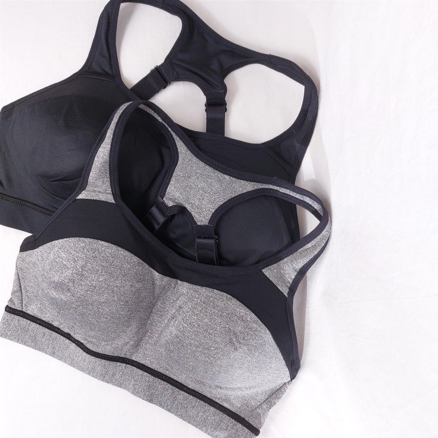 Athletic Works Sports Bra Non-Wired High Impact Racerback Removable Padding