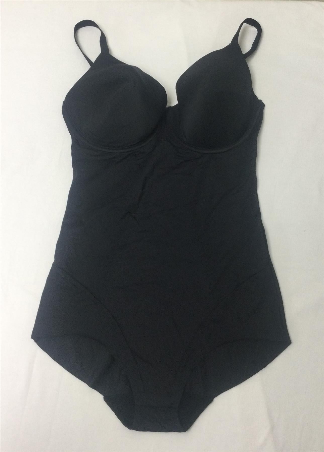 High Street Womens Black Full Cup Body Underwired Shop Soiled