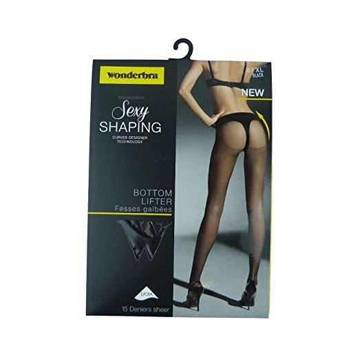 Ex Wonderbra Sexy Shaping Bottom Lifter With Built-In 15 Denier Sheer Tights