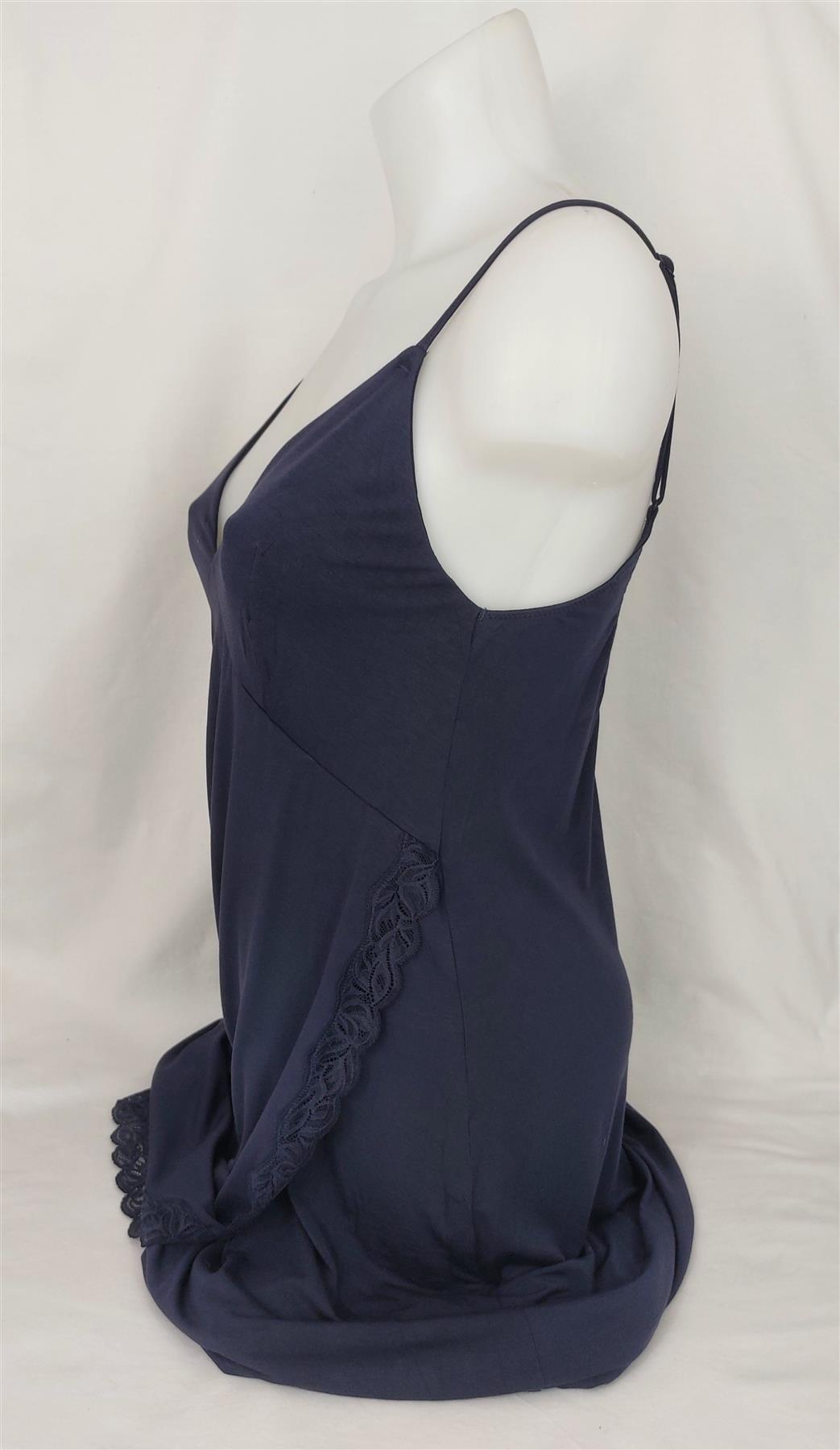 Women's Modal Nightdress Slip Lace Trim Wrap Supersoft Brand New