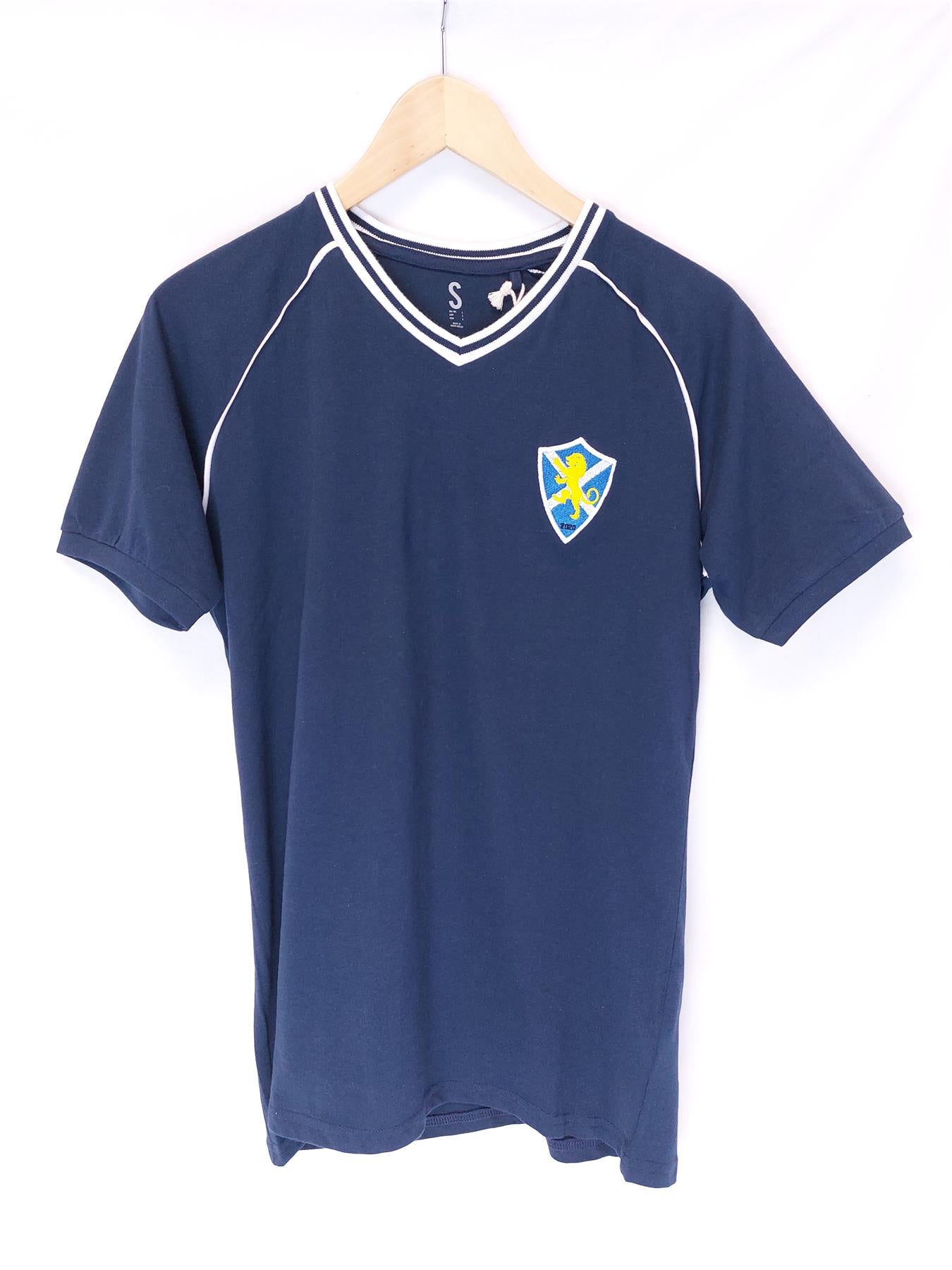 Scotland Men's Sport V-Neck T-Shirt Top Pure Cotton Unofficial Supporter Top Brand New