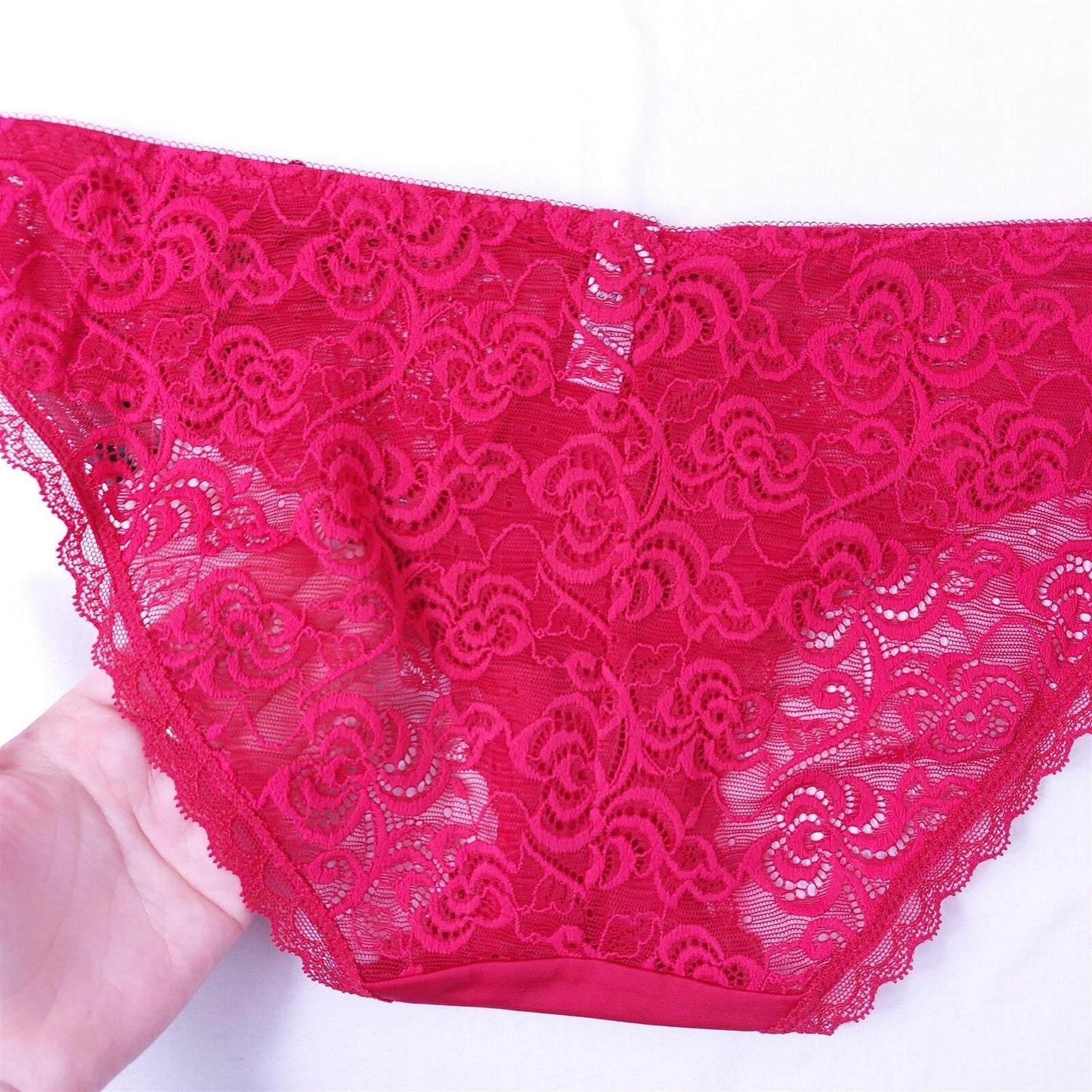2-Pack Berlei Lace Brief Knickers Comfort Heaven Brand New Passion Red Multipack