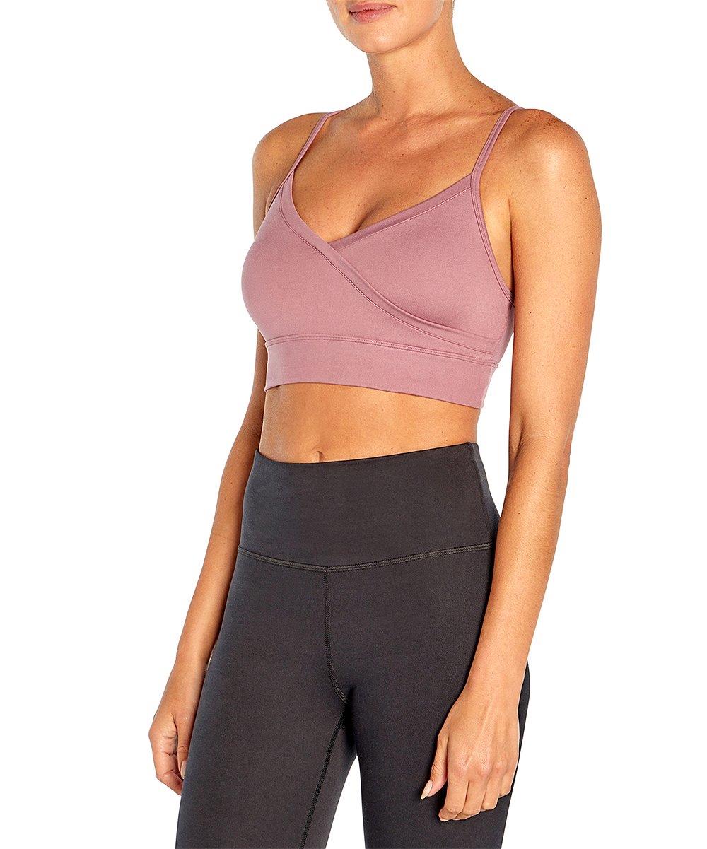 Marika Sports Bra Yoga Gym Crop Top Non-Wired Removable Padding Low Impact New