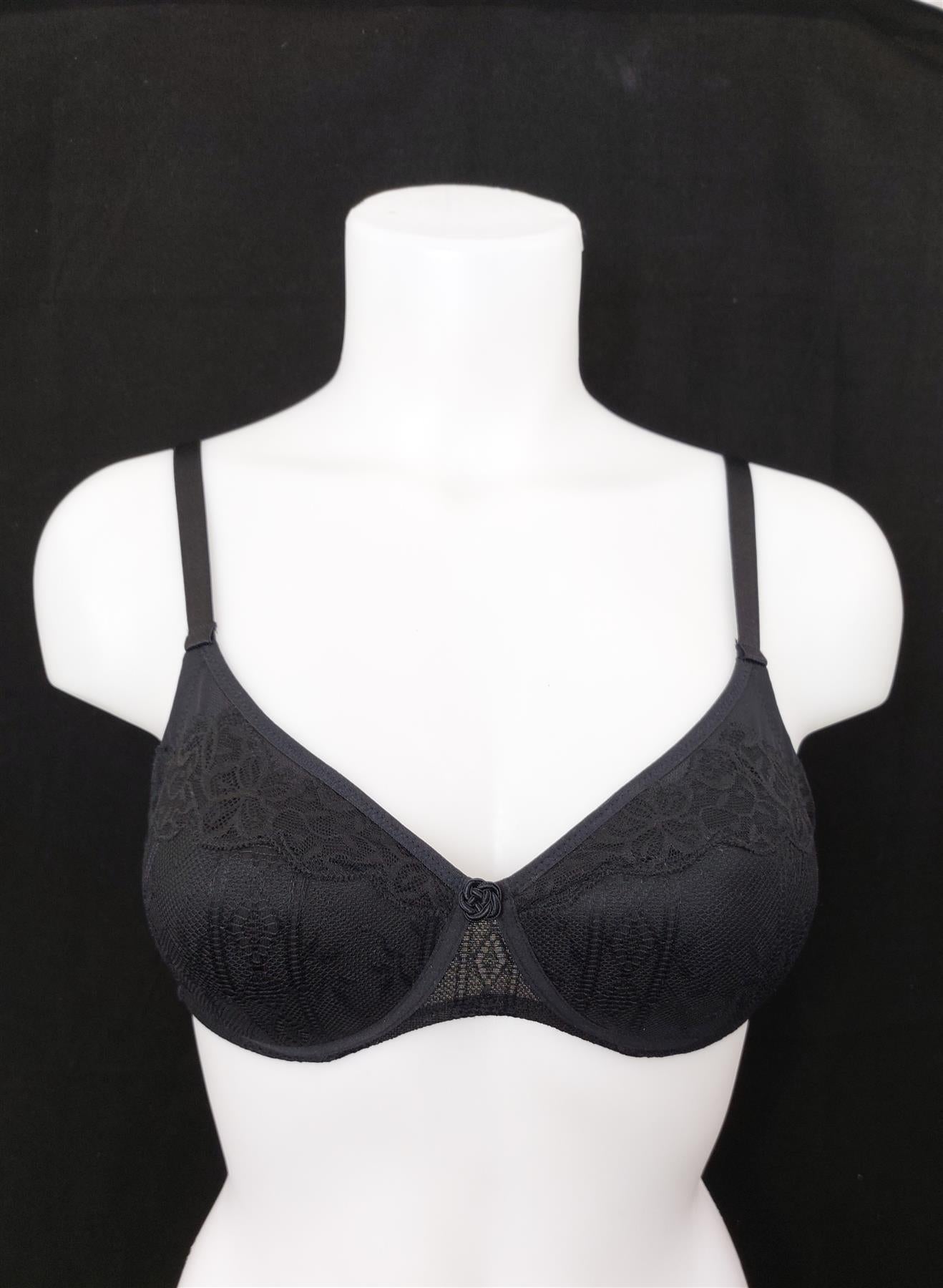 Playtex Tonique Contour Bra Flexi-Support Non-Wired Flower Lace Brand New 32B