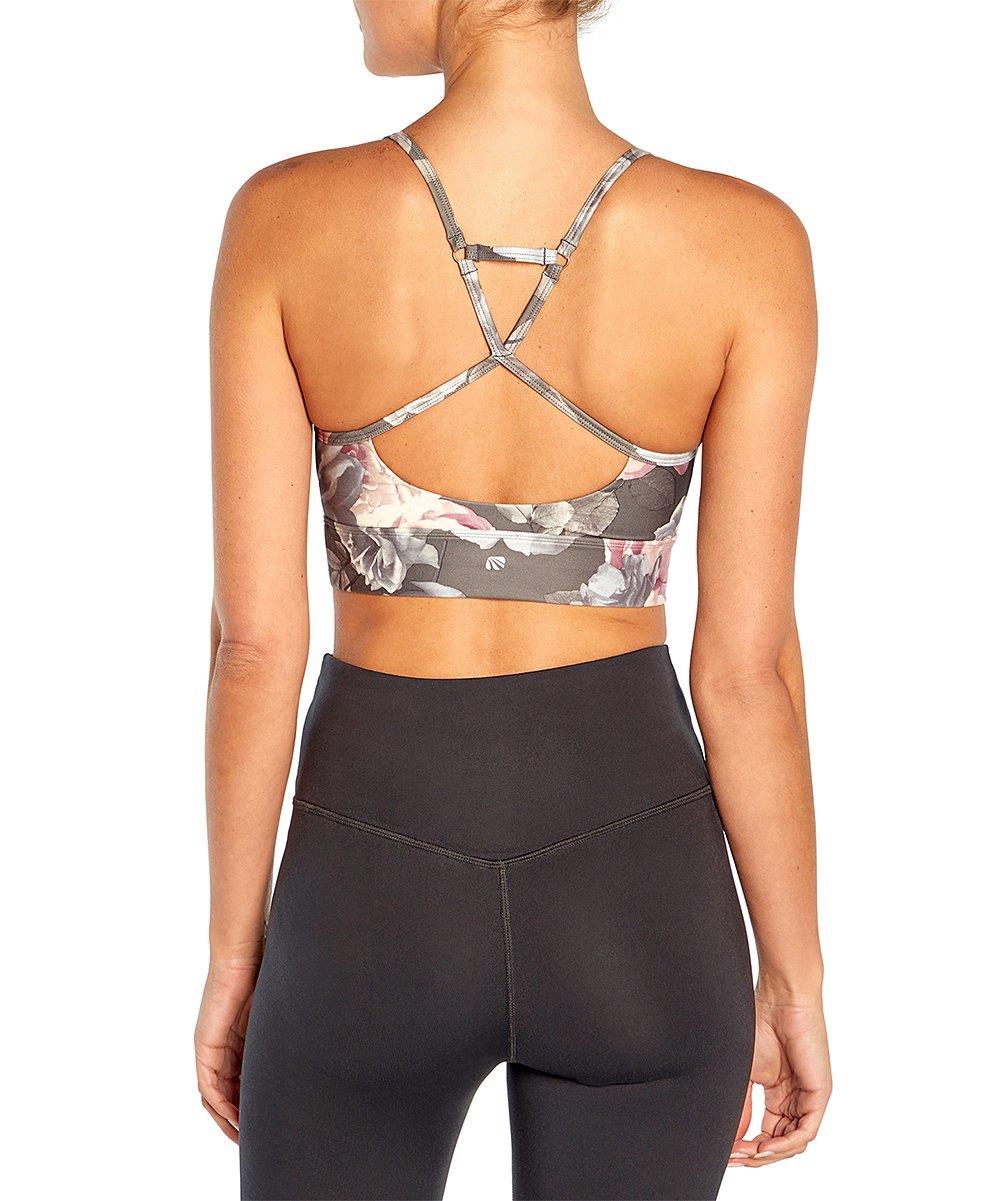 Marika Sports Bra Yoga Gym Crop Top Non-Wired Removable Padding Low Impact New